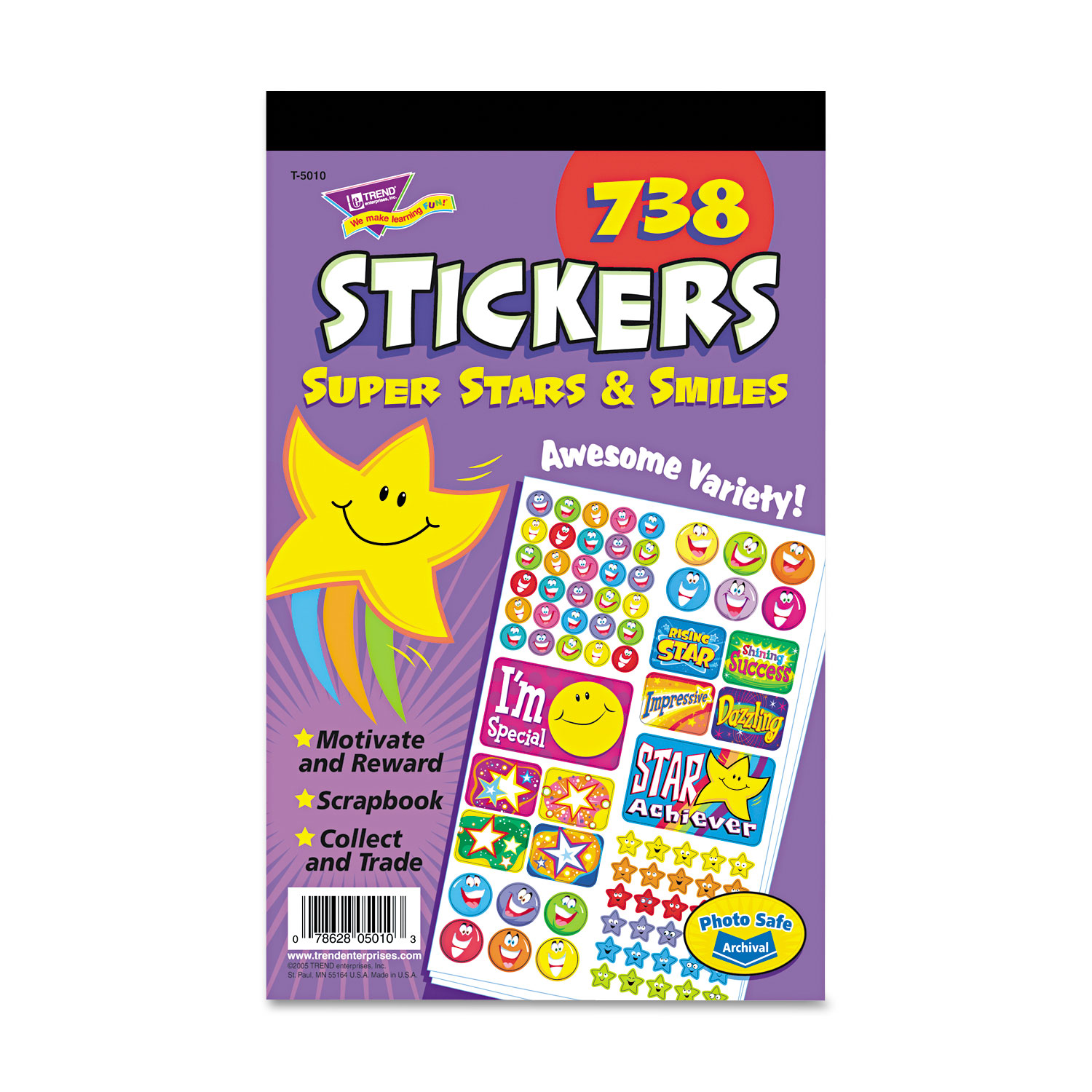 STICKERS,STARS & SMILES
