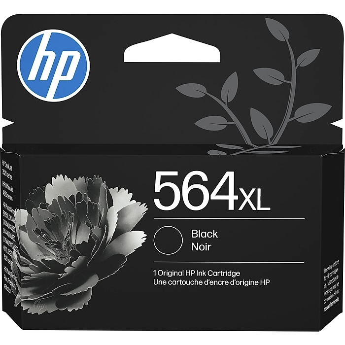 HP CN684WN Black Ink Cartridge HP 564XL High Yield Black Ink Cartridge; Yield: 550 pages