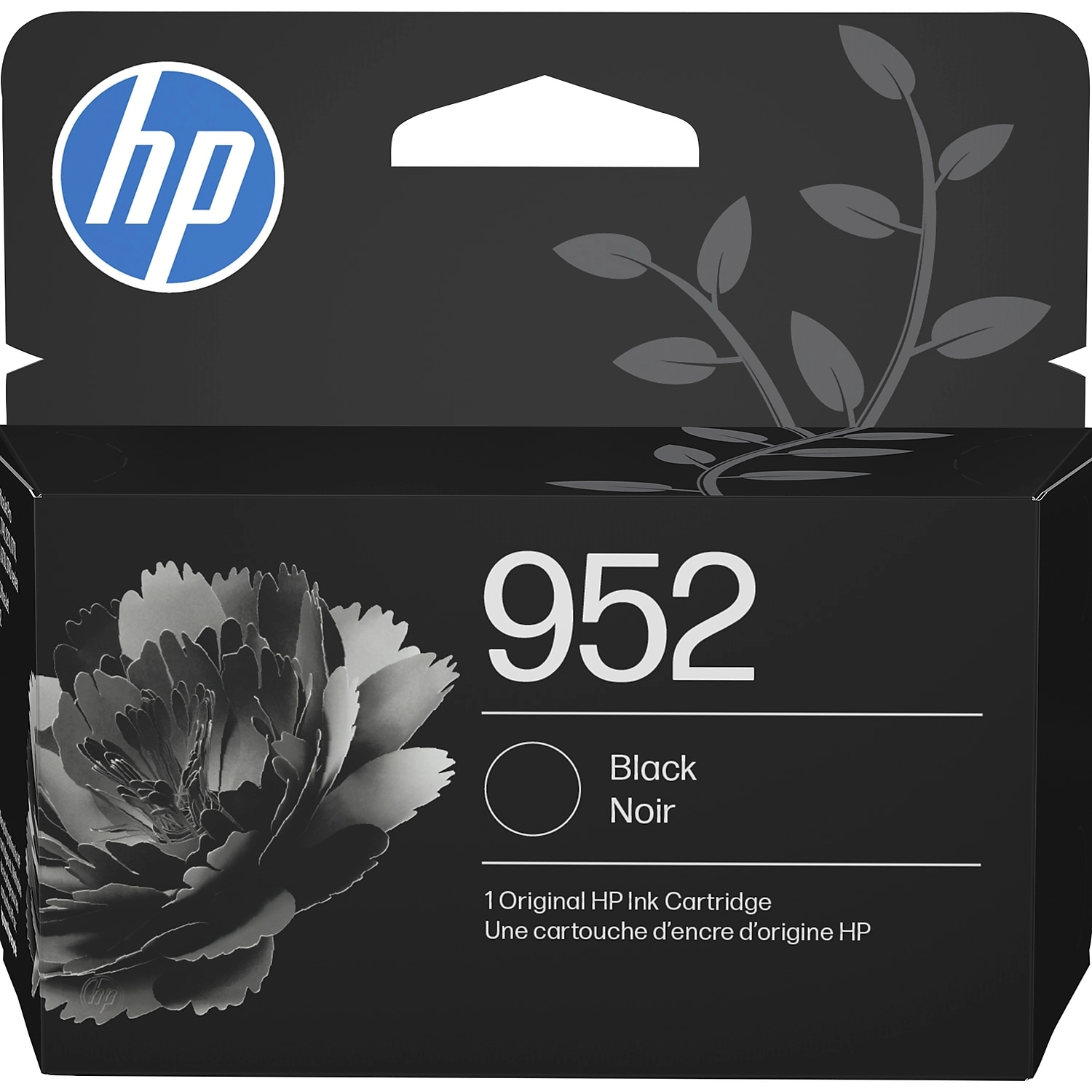 HP 952 Black Ink Cartridge; Yield: 1,000 pages
