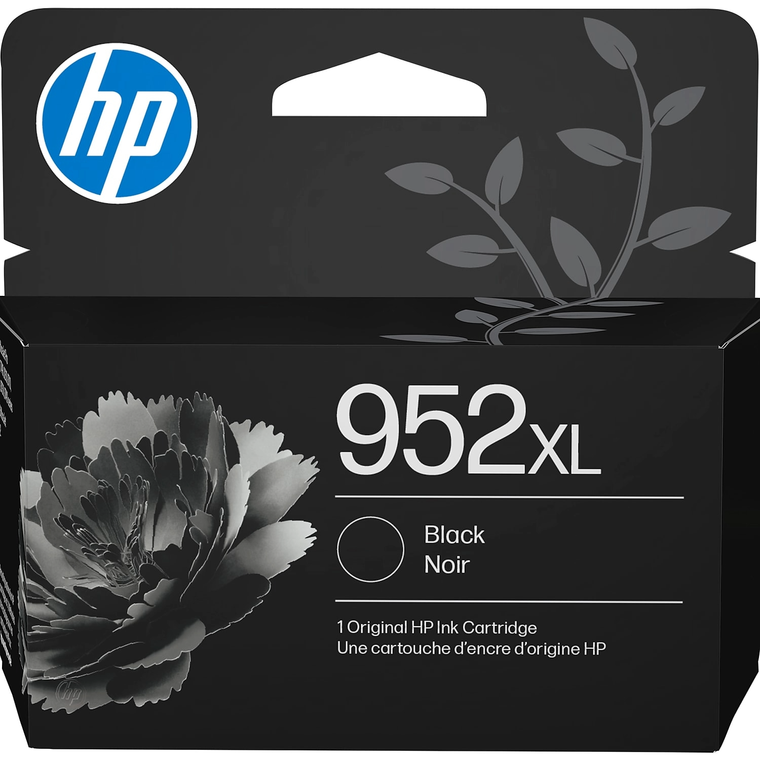 HP 952XL High Yield Black Ink Cartridge; Yield: 2,000 pages