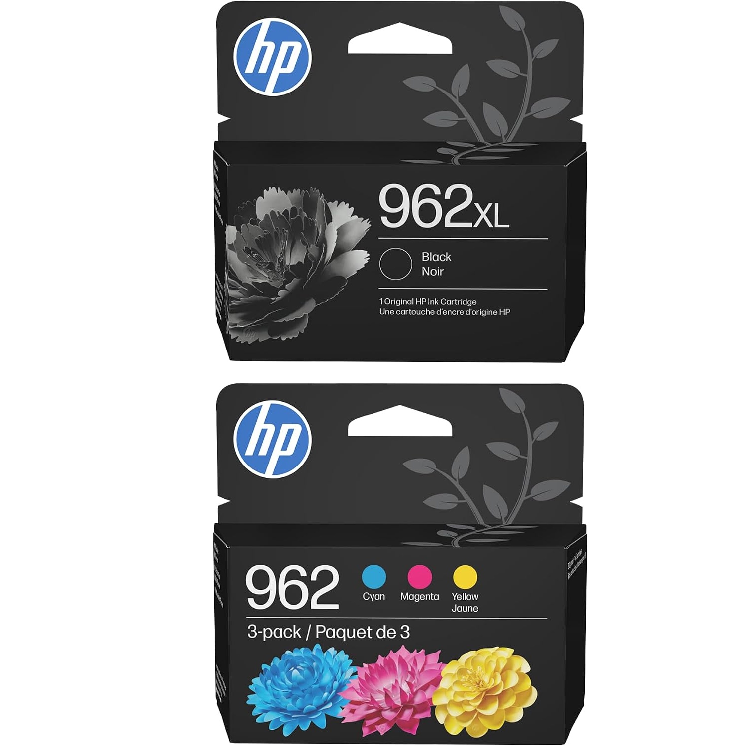 HP 962 CMY/962XL Blk Ink Crtg Bundle (3JA03AN, 3YP00AN)