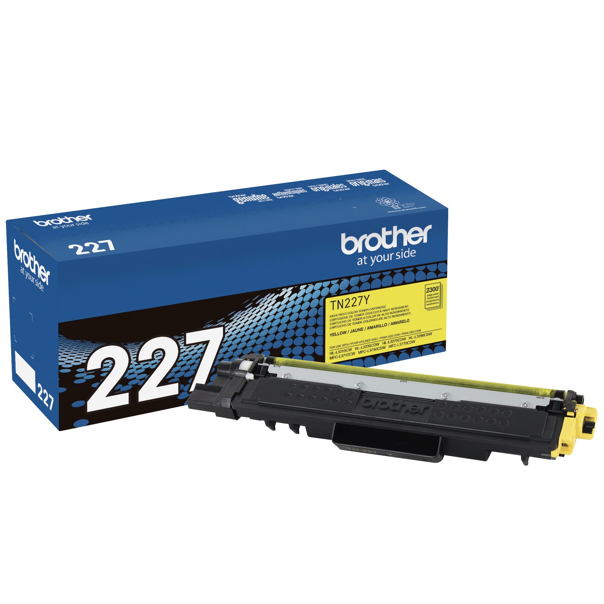 4-Pack TN227 Toner Cartridges (BK/C/M/Y) Compatible With Brother HL-L3270CDW, HL-L3290CDW & More – Cool Toner