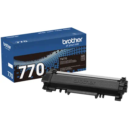 Brother TN770 Black Toner Cartridge TN770 Super High Yield Black Toner Cartridge; Yield: 4,500 pages