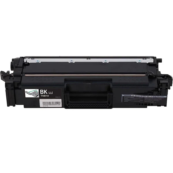 Compatible Brother TN810BK Standard Yield Black Toner Cartridge TN810BK Black Toner Cartridge; Yield: 9,000 pages