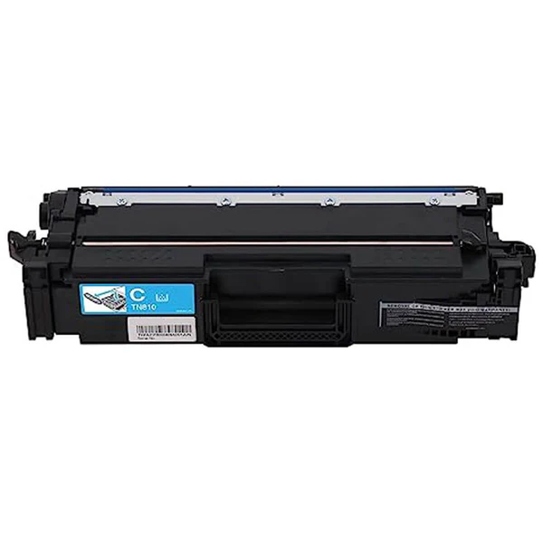 Compatible Brother TN810C Cyan Toner Cartridge TN810C Cyan Toner Cartridge; Yield: 6,500 pages