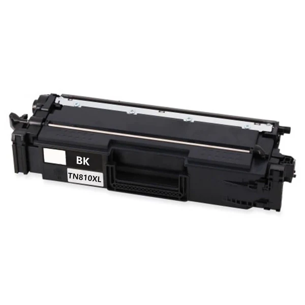 Compatible Brother TN810XLBK High Yield Black Toner Cartridge TN810XLBK High-yield Black Toner Cartridge; Yield: 12,000 pages