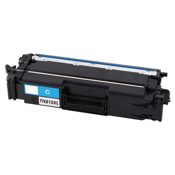 Compatible Brother TN810XLC High Yield Cyan Toner Cartridge TN810XLC High-yield Cyan Toner Cartridge; Yield: 9,000 pages