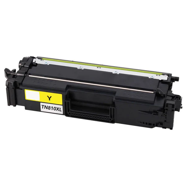 Compatible Brother TN810XLY High Yield Yellow Toner Cartridge TN810XLY High-yield Yellow Toner Cartridge; Yield: 9,000 pages