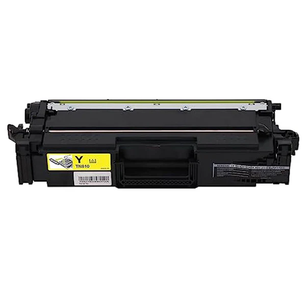 Compatible Brother TN810Y Yellow Toner Cartridge TN810Y Yellow Toner Cartridge; Yield: 6,500 pages