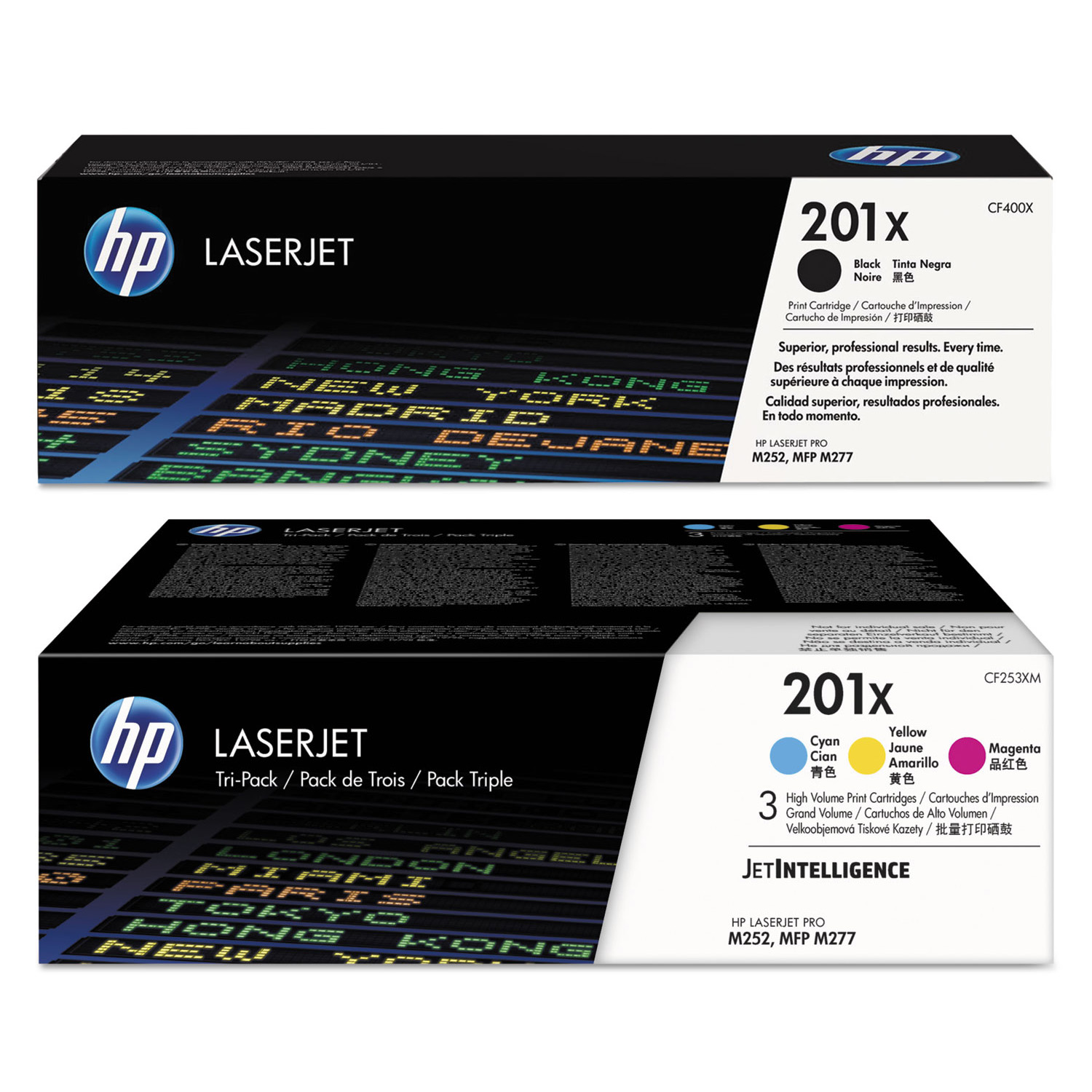 HP 201X Toner Cartridge Set | BlueDogInk.com