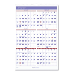 At A Glance Monthly Wall Calendar