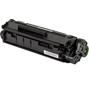 Premium Compatible Q2612A Black Toner Cartridge | BlueDogInk.com